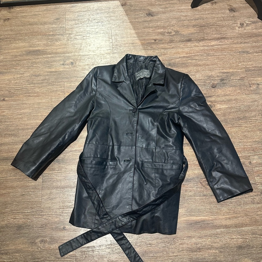 Vintage Italian leather jacket
